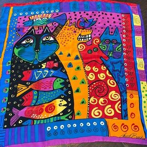 Laurel Burch silk scarf *final price